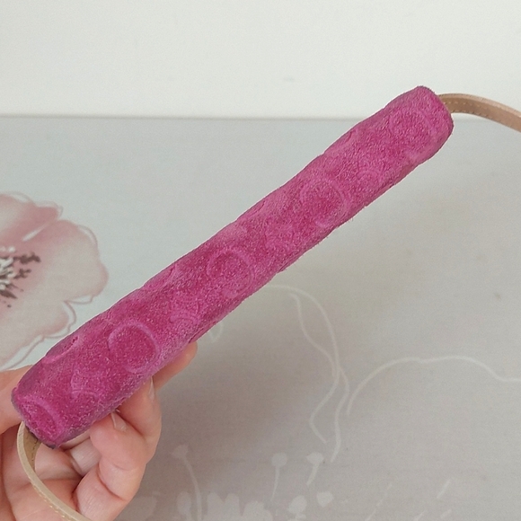 Vintage celine pink suede leather wallet - Picture 7 of 14